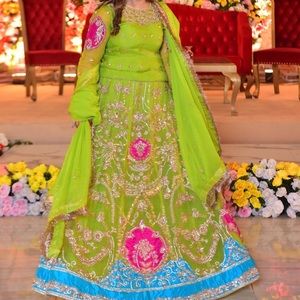 Pakistani Lehanga with Kurti!